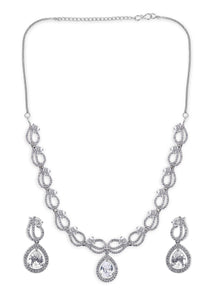 American Diamond Elegant Necklace Set