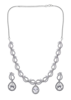 American Diamond Elegant Necklace Set