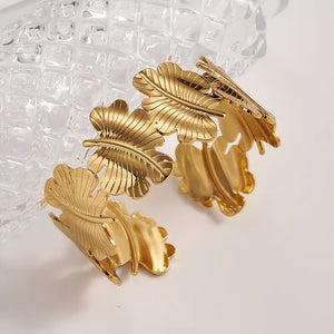 Golden Leaf Harmony Bracelet