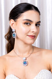 Tasmaye Celestia nano setting Silver Pendant Set