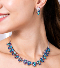 Load image into Gallery viewer, Swarovski Dual shade Necklace Set