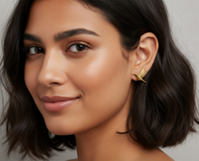 Load image into Gallery viewer, Hummingbird Charm Earrings