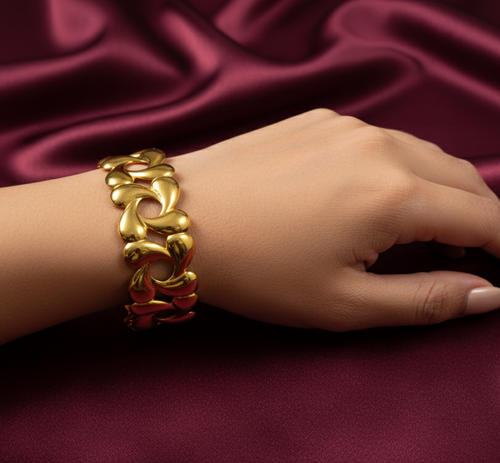 Aurora Link Cuff Bracelet