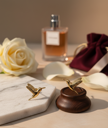 Hummingbird Charm Earrings