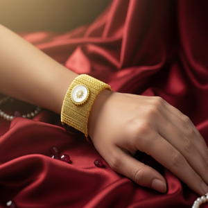 Solar Majesty Cuff Bracelet