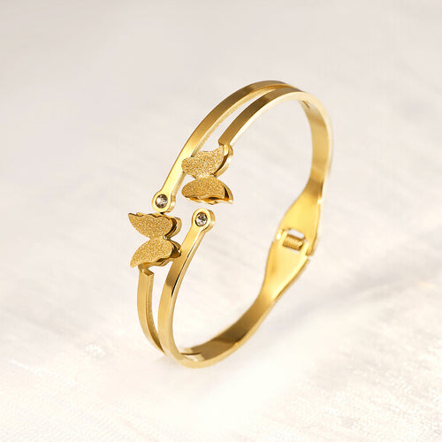 Golden Butterfly Grace Bracelet