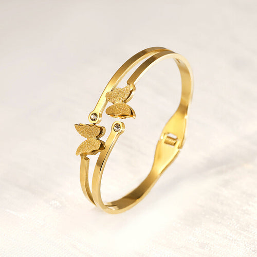 Golden Butterfly Grace Bracelet