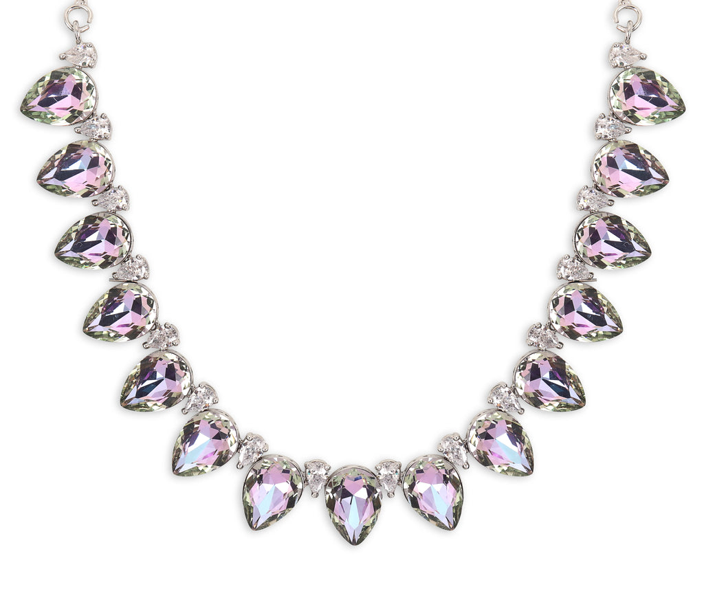 Swarovski purple shade Necklace Set