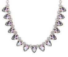 Load image into Gallery viewer, Swarovski purple shade Necklace Set