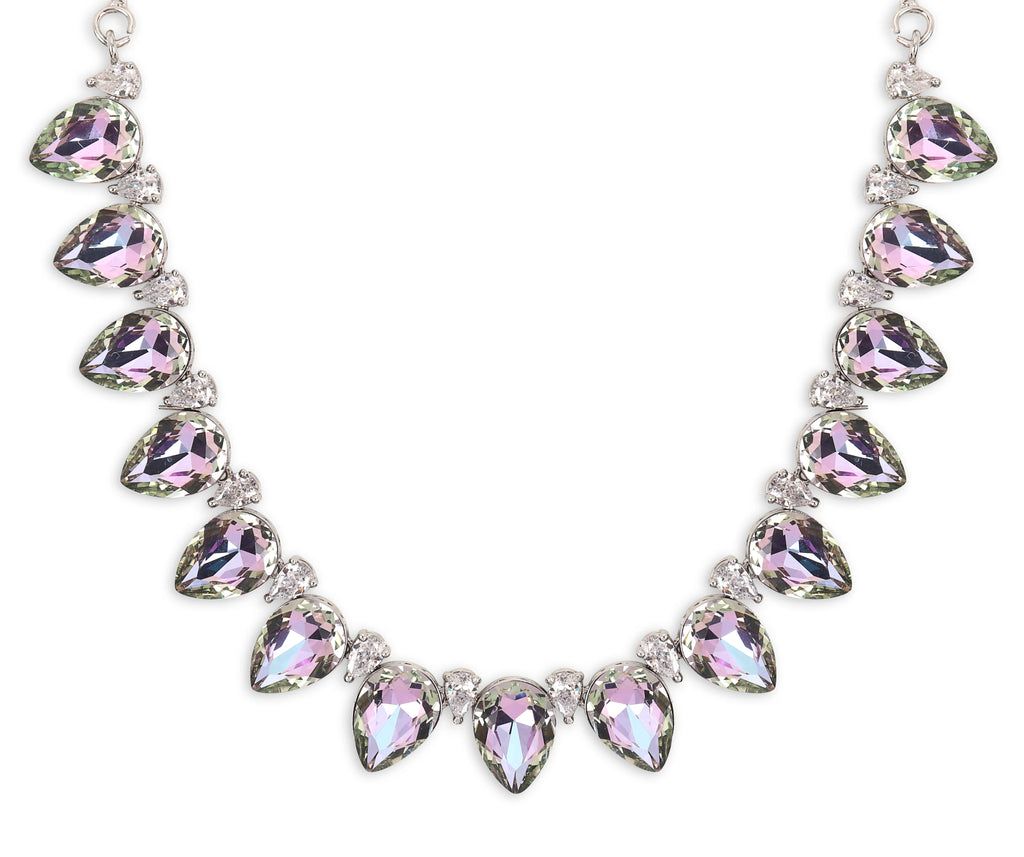 Tasmaye Celestia purple shade Necklace Set