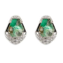 Load image into Gallery viewer, Green Pota Stone Necklace Set