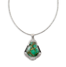 Load image into Gallery viewer, Green Pota Stone Necklace Set