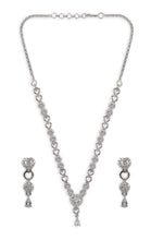 Load image into Gallery viewer, American Diamond Heart shape Necklace Set