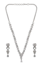 Load image into Gallery viewer, American Diamond Heart shape Necklace Set