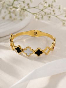 Tasmaye Noir Clover Luxe Bracelet